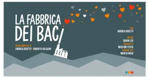 A scuola e A teatro | Bisuschio (VA), CineTeatro San Giorgio - LA FABBRICA DEI BACI di Intrecci Teatrali - dai 10 anni - Immagine: 1