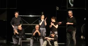 A teatro | Monza, Teatro Binario 7 e Nova Milanese (MB), Auditorium Comunale - 1984 - LA NUOVA VITA FELICE di La Danza Immobile - dai 12 anni - Immagine: 1