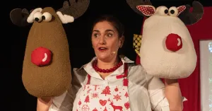 A teatro - MOFFOLA E CIASPOLA...DUE RENNE PIGRONE di L'Arca di Noe Teatro - 3/8 anni - Immagine: 1